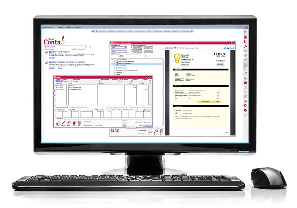 ClassicConta 6 - Operaciones completas y eficaces