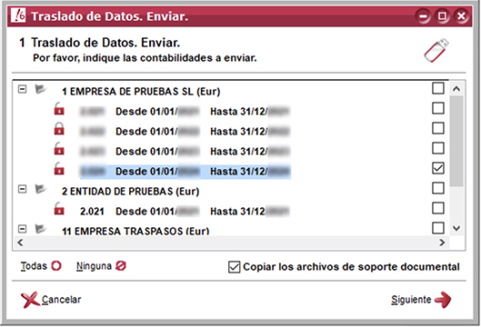 Traslado de datos de ClassicConta.