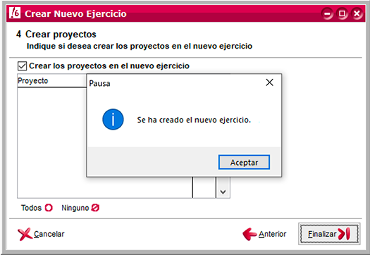 Nuevo ejercicio de ClassicConta.