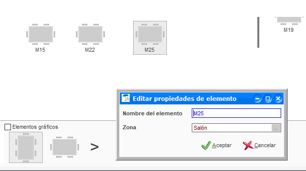 Editar los elementos gráficos de hostelería en ClassicGes.