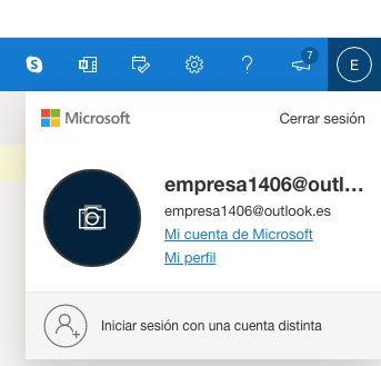 Usuario de una cuenta de Microsoft.
